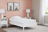 Aprilyn White Twin Platform Bed -  Ashley - Luna Furniture