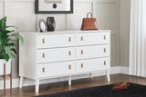 Aprilyn White Dresser from Ashley - Luna Furniture