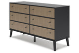 Charlang Two-tone Dresser from Ashley - Luna Furniture