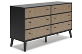 Charlang Two-tone Dresser from Ashley - Luna Furniture