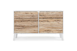 Piperton Two-tone Brown/White Dresser -  Ashley - Luna Furniture