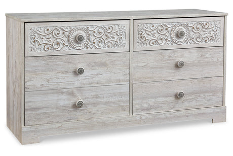 Paxberry Whitewash Dresser -  Ashley - Luna Furniture