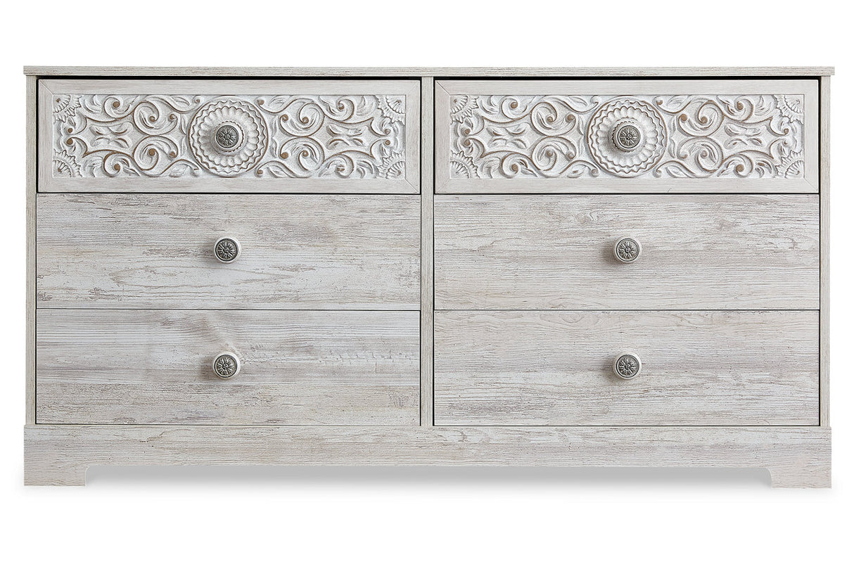 Paxberry Whitewash Dresser -  Ashley - Luna Furniture