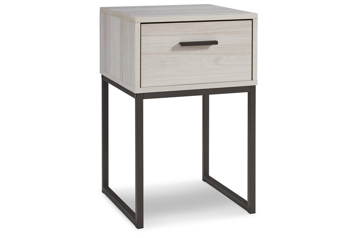 Socalle Light Natural Nightstand -  Ashley - Luna Furniture