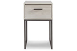 Socalle Light Natural Nightstand -  Ashley - Luna Furniture