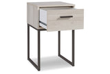 Socalle Light Natural Nightstand -  Ashley - Luna Furniture