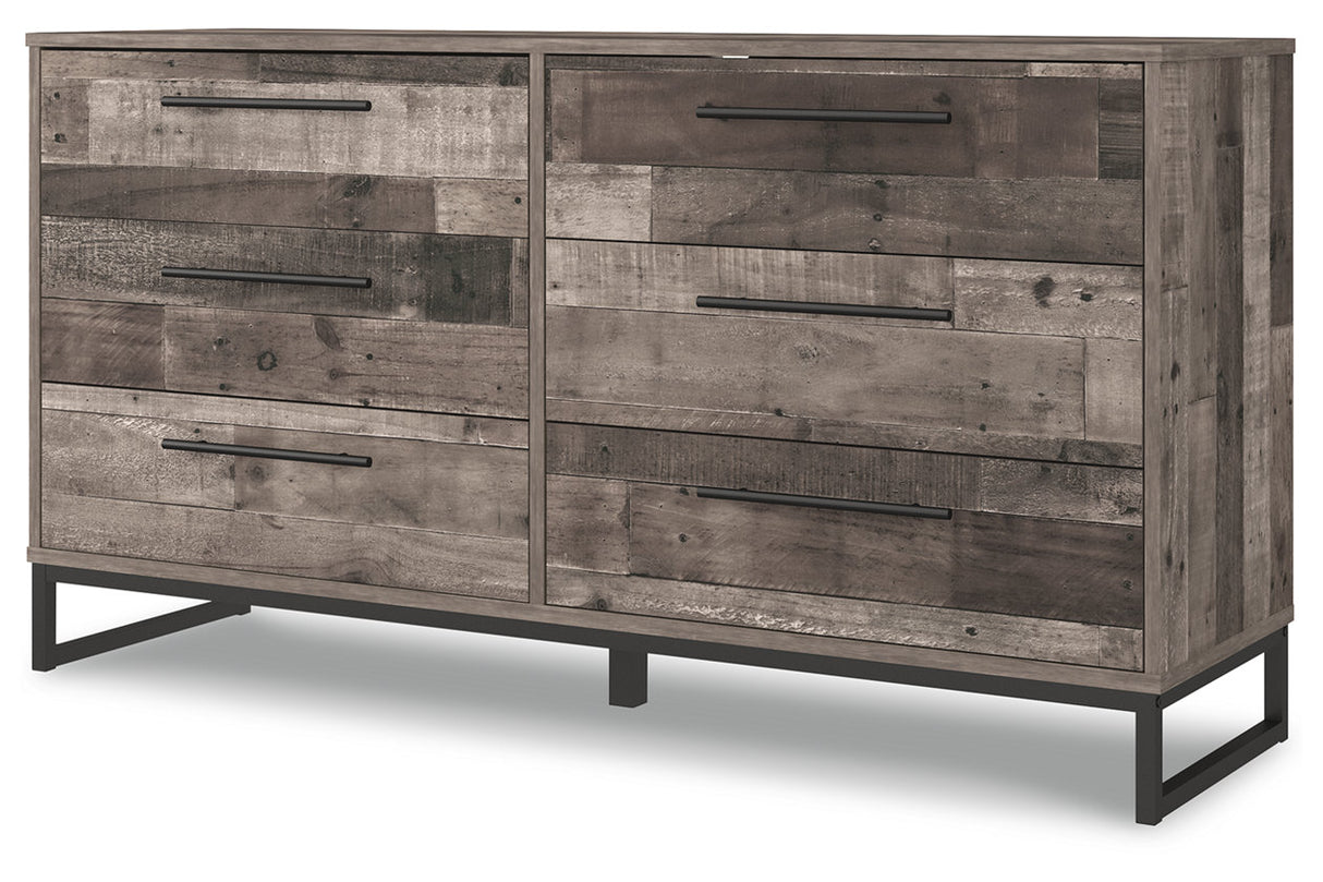 Neilsville Multi Gray Dresser from Ashley - Luna Furniture