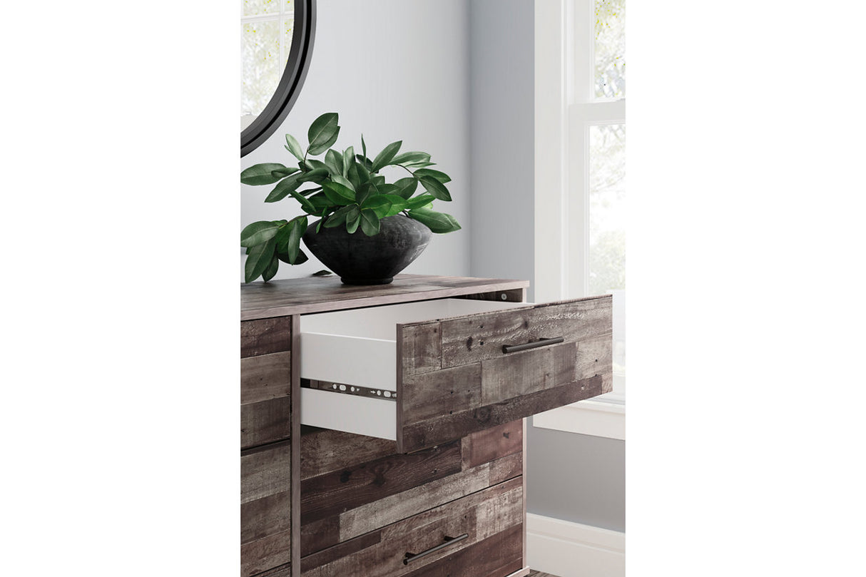 Neilsville Multi Gray Dresser from Ashley - Luna Furniture