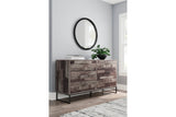 Neilsville Multi Gray Dresser from Ashley - Luna Furniture