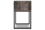 Neilsville Multi Gray Nightstand from Ashley - Luna Furniture