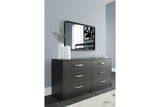 Finch Black Dresser -  - Luna Furniture