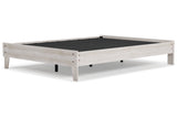 Shawburn Whitewash Queen Platform Bed -  - Luna Furniture