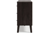 Piperton Two-tone Brown/Black Dresser -  Ashley - Luna Furniture