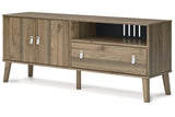 Aprilyn Honey 59" TV Stand from Ashley - Luna Furniture