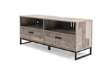 Neilsville Multi Gray 59" TV Stand -  Ashley - Luna Furniture