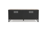 Neilsville Multi Gray 59" TV Stand -  Ashley - Luna Furniture