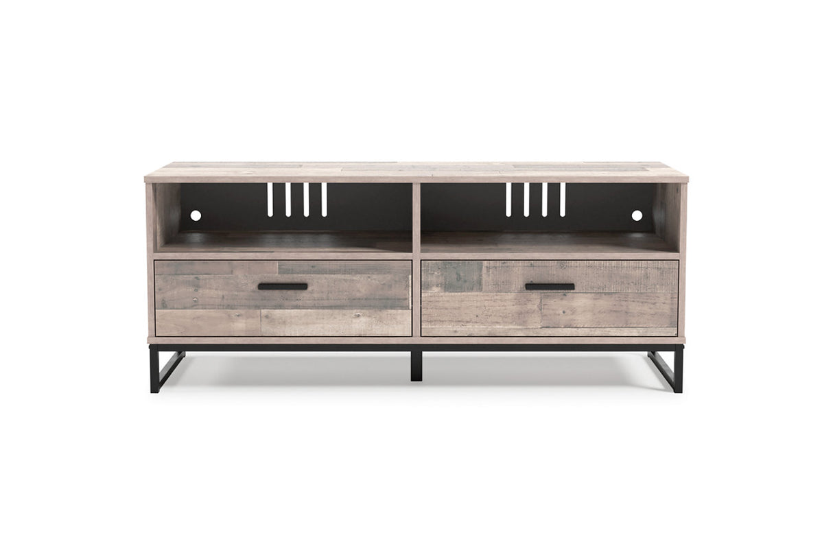 Neilsville Multi Gray 59" TV Stand -  Ashley - Luna Furniture