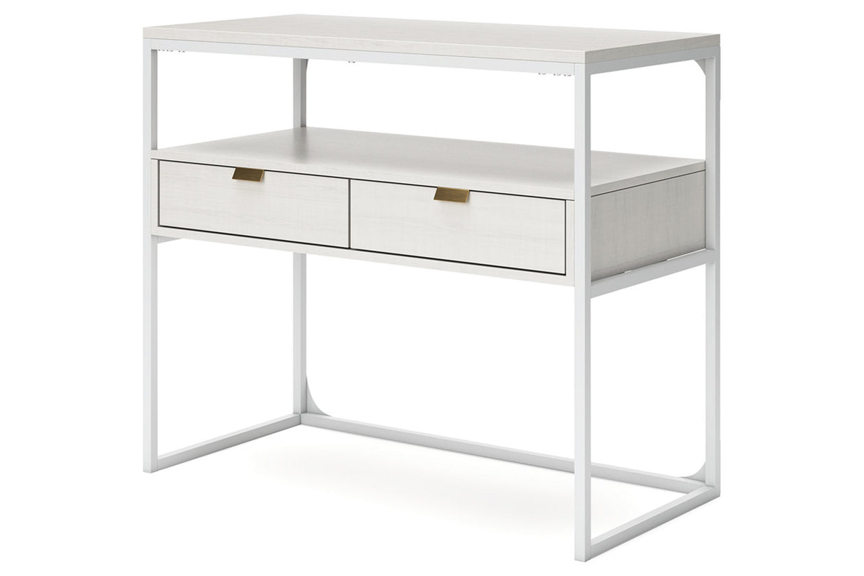 Deznee White Credenza from Ashley - Luna Furniture