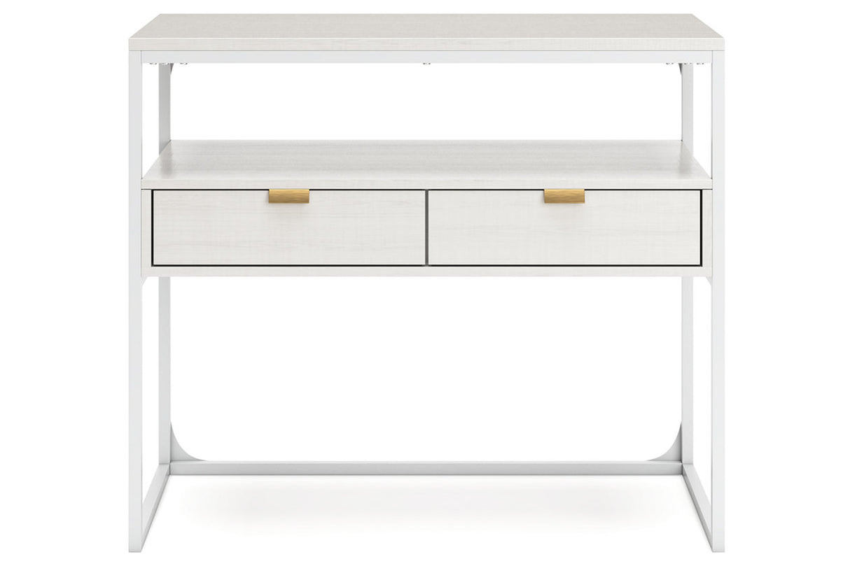 Deznee White Credenza from Ashley - Luna Furniture