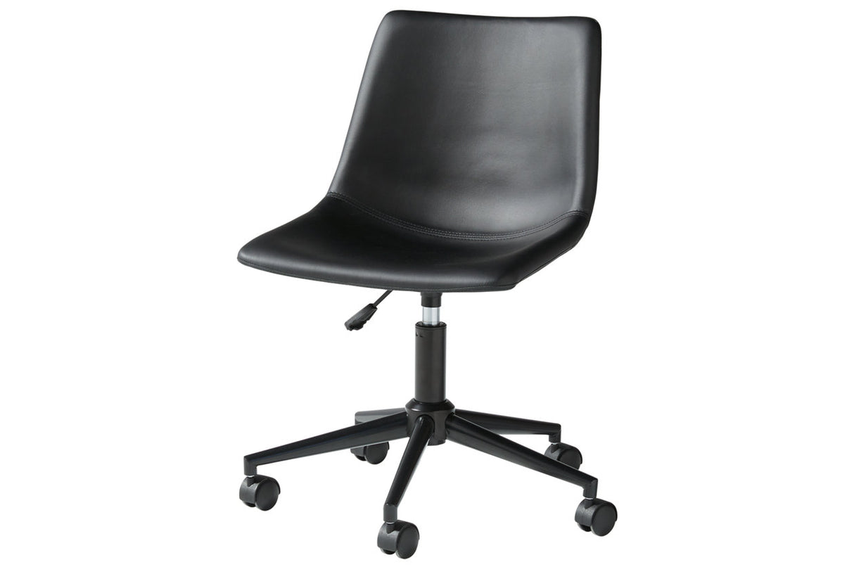 Office Chair Program Black Home Office Desk Chair -  - Luna Furniture