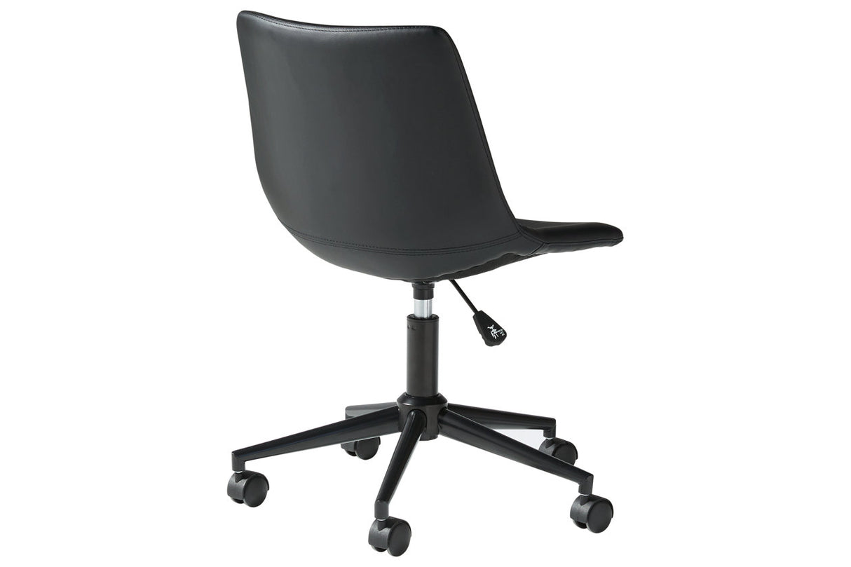 Office Chair Program Black Home Office Desk Chair -  - Luna Furniture