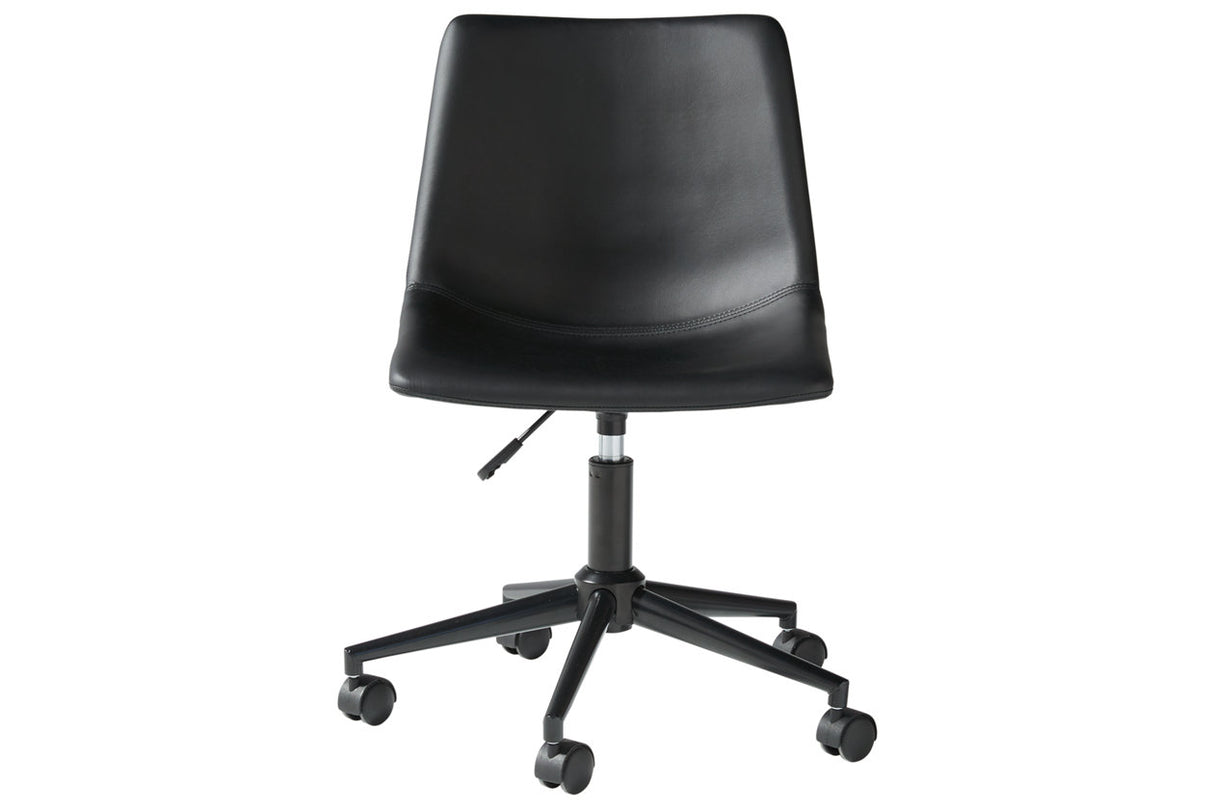 Office Chair Program Black Home Office Desk Chair -  - Luna Furniture