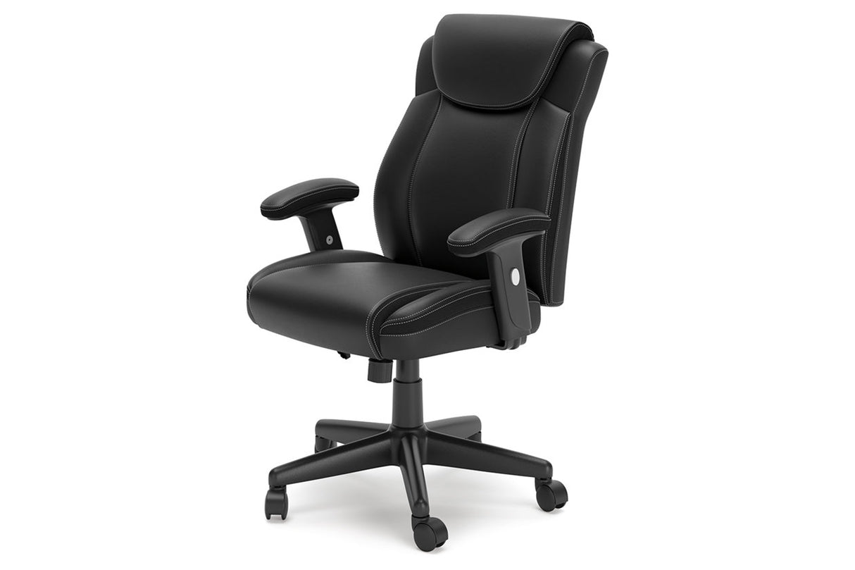 Corbindale Black Home Office Chair from Ashley - Luna Furniture