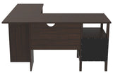 Camiburg Warm Brown 2-Piece Home Office Desk -  Ashley - Luna Furniture