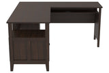 Camiburg Warm Brown 2-Piece Home Office Desk -  Ashley - Luna Furniture