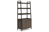 Zendex Dark Brown 72" Bookcase from Ashley - Luna Furniture