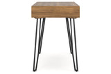 Strumford Brown/Black Home Office Desk from Ashley - Luna Furniture