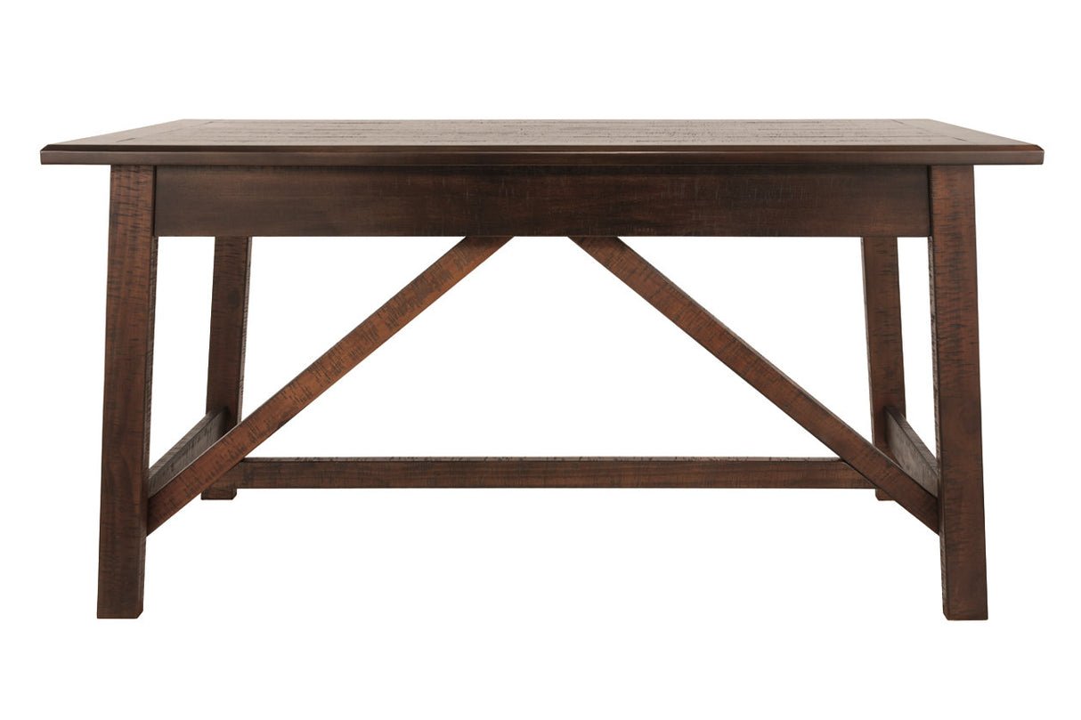 Baldridge Rustic Brown Home Office Desk from Ashley - Luna Furniture