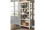 Carynhurst Whitewash 75" Bookcase from Ashley - Luna Furniture