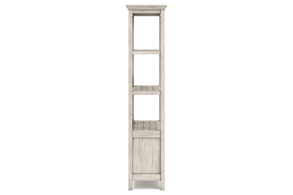 Carynhurst Whitewash 75" Bookcase from Ashley - Luna Furniture