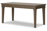 Janismore Weathered Gray 63" Home Office Desk from Ashley - Luna Furniture