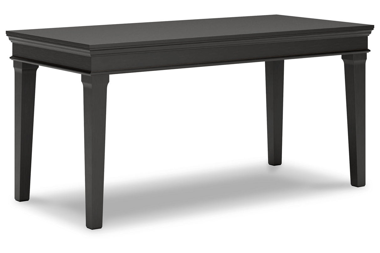 Beckincreek Black Home Office Desk from Ashley - Luna Furniture