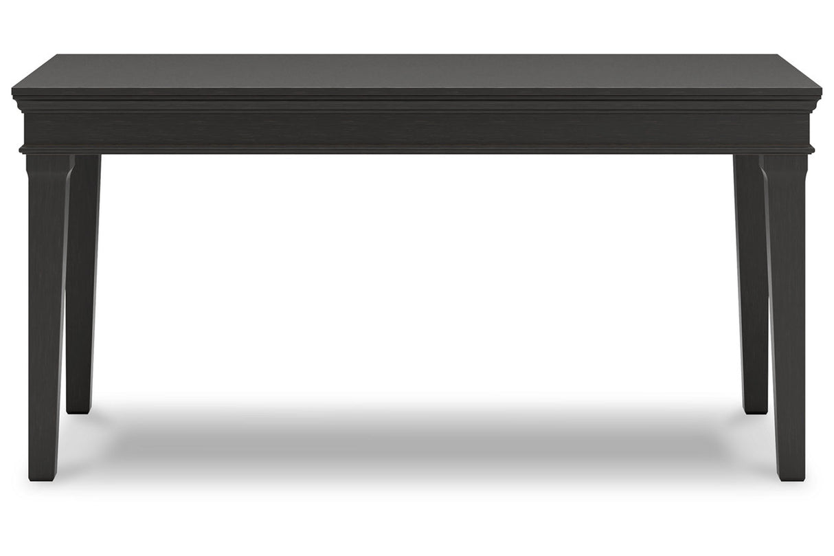 Beckincreek Black Home Office Desk from Ashley - Luna Furniture