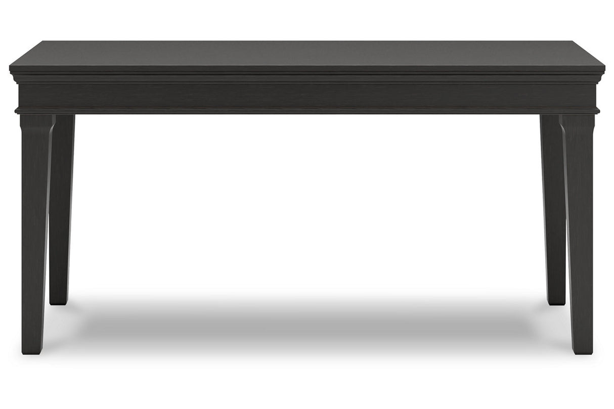 Beckincreek Black Home Office Desk from Ashley - Luna Furniture