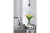 Collbrook Clear/Black Finish Pendant Light from Ashley - Luna Furniture