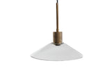 Chaness Clear/Brass Pendant Light from Ashley - Luna Furniture