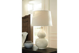 Saffi Cream Table Lamp from Ashley - Luna Furniture