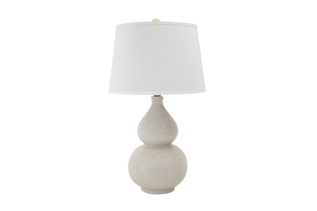 Saffi Cream Table Lamp from Ashley - Luna Furniture