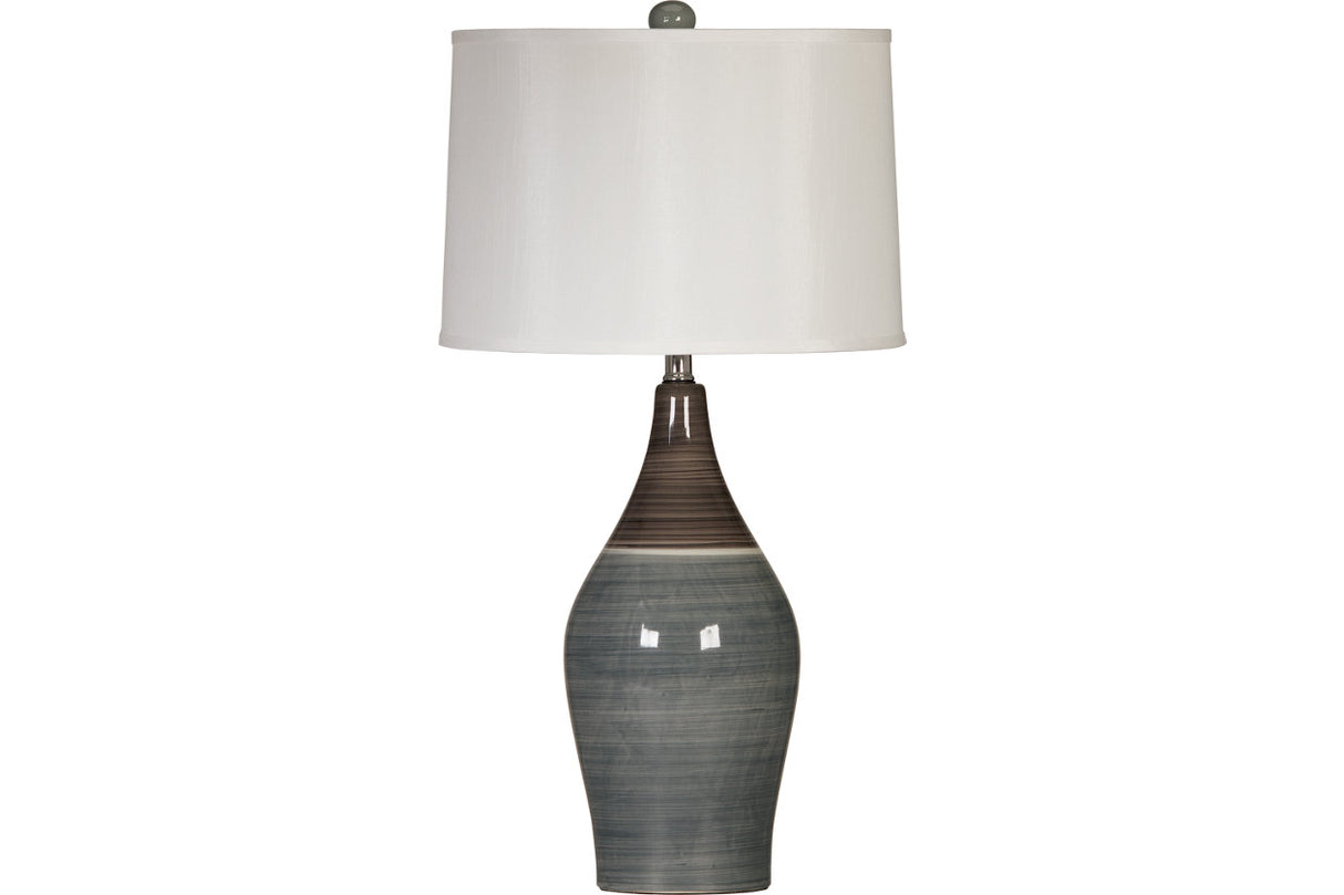 Niobe Multi Gray Table Lamp from Ashley - Luna Furniture