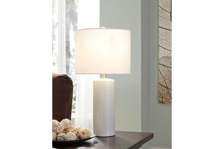 Steuben White Table Lamp from Ashley - Luna Furniture