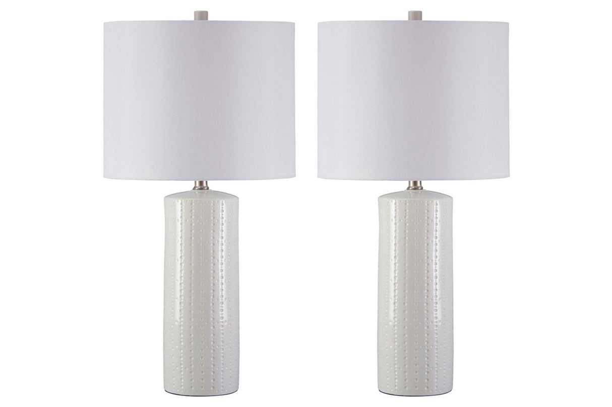 Steuben White Table Lamp from Ashley - Luna Furniture