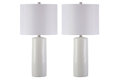 Steuben White Table Lamp from Ashley - Luna Furniture