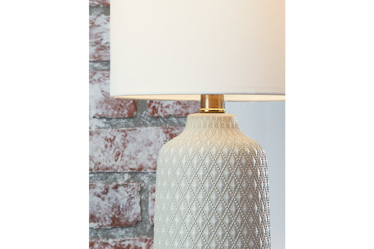 Donnford Gray Table Lamp from Ashley - Luna Furniture