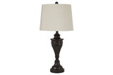 Darlita Bronze Finish Table Lamp from Ashley - Luna Furniture