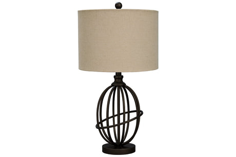 Manasa Dark Brown Table Lamp from Ashley - Luna Furniture