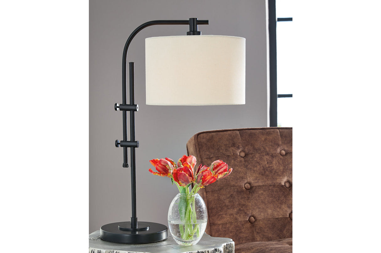 Baronvale Black Accent Lamp from Ashley - Luna Furniture